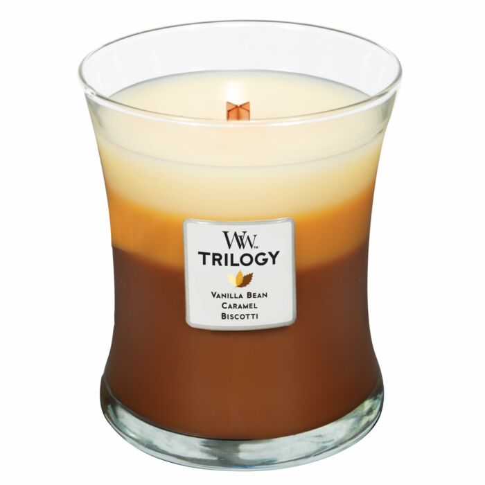 WoodWick® Trilogy Medium Candle - Cafe Sweets-1